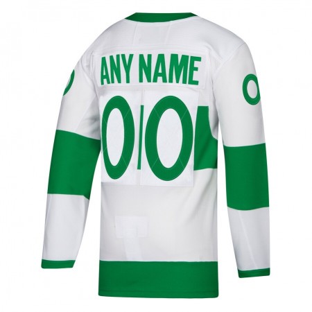Toronto Maple Leafs Toronto St. Patricks tröja Customized Vit Vintage Authentic - NHL Tröjor Herr